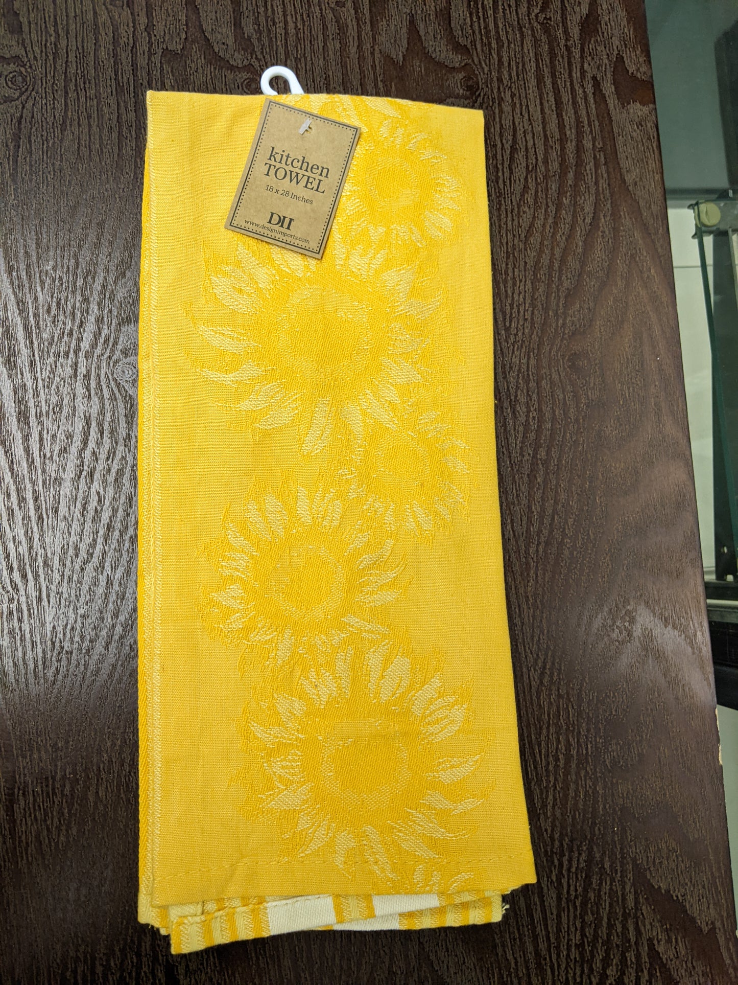 Sunflower Vine Jacquard Dishtowels