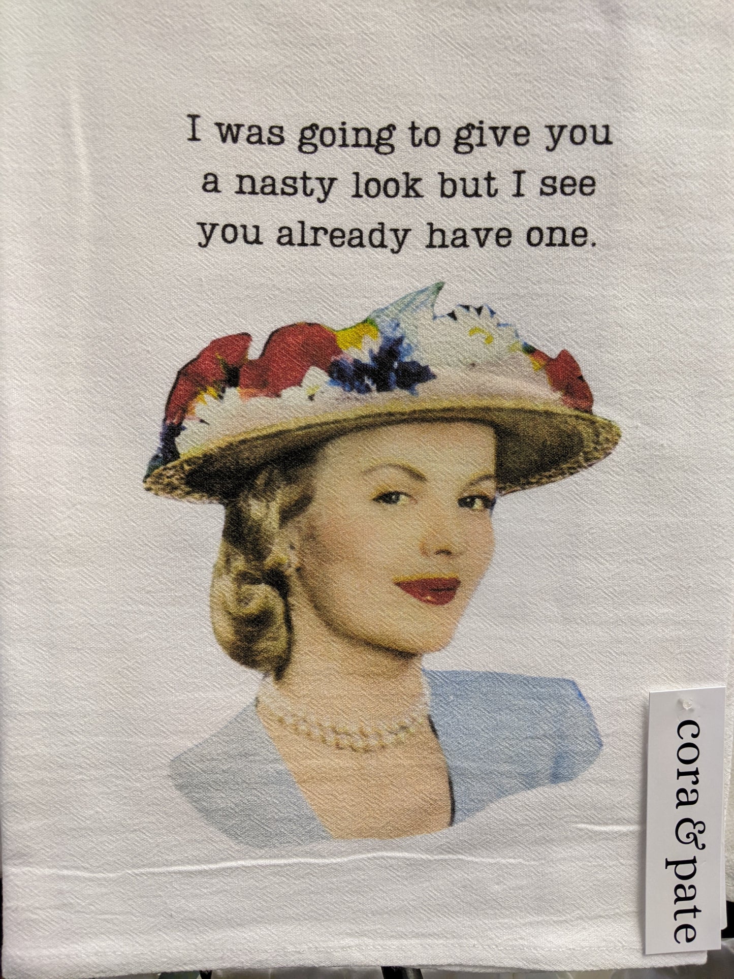 Nasty Look Dishtowel