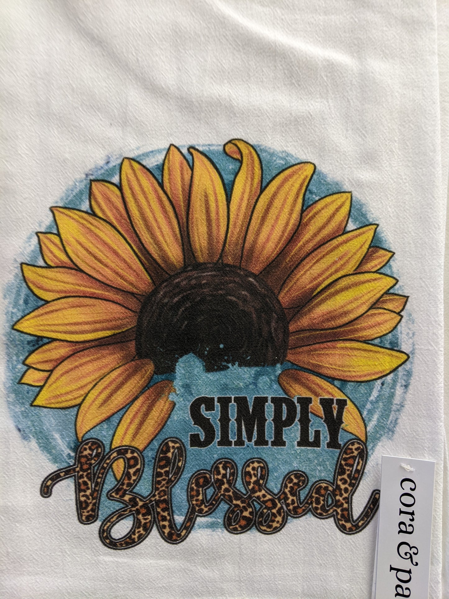 Simply Blessed Dishtowel