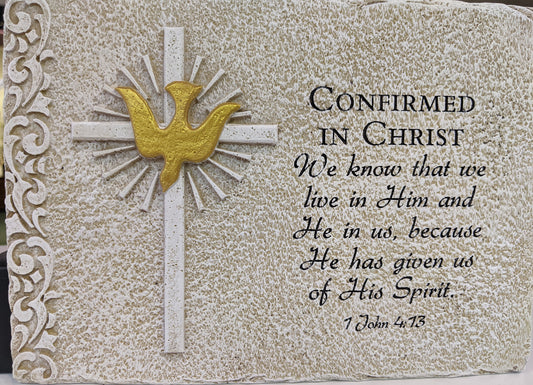 Confirmation Plaque