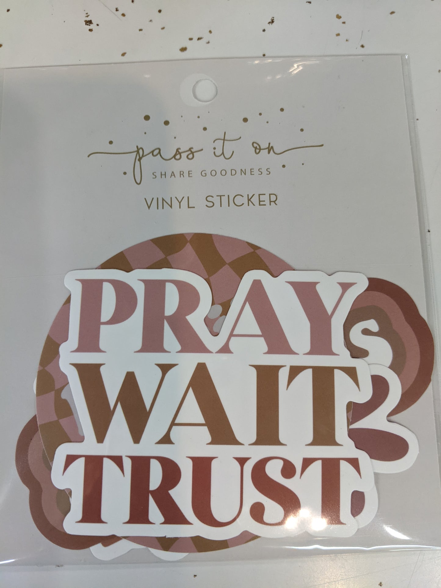 Boho Vinyl Stickers - pkg of 5