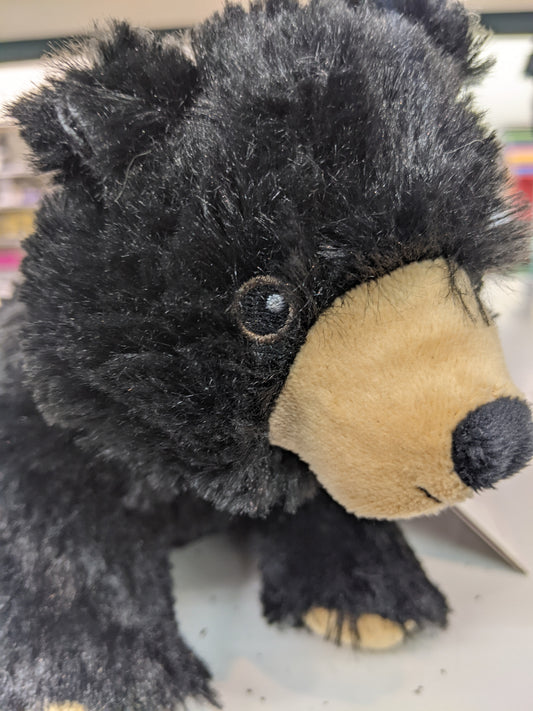 Black Bear Warmies Junior
