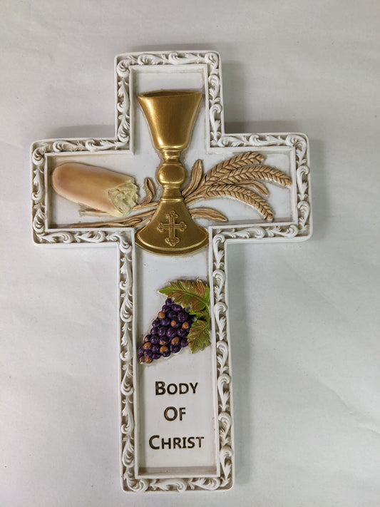 Body of Christ First Communion Wall Cross