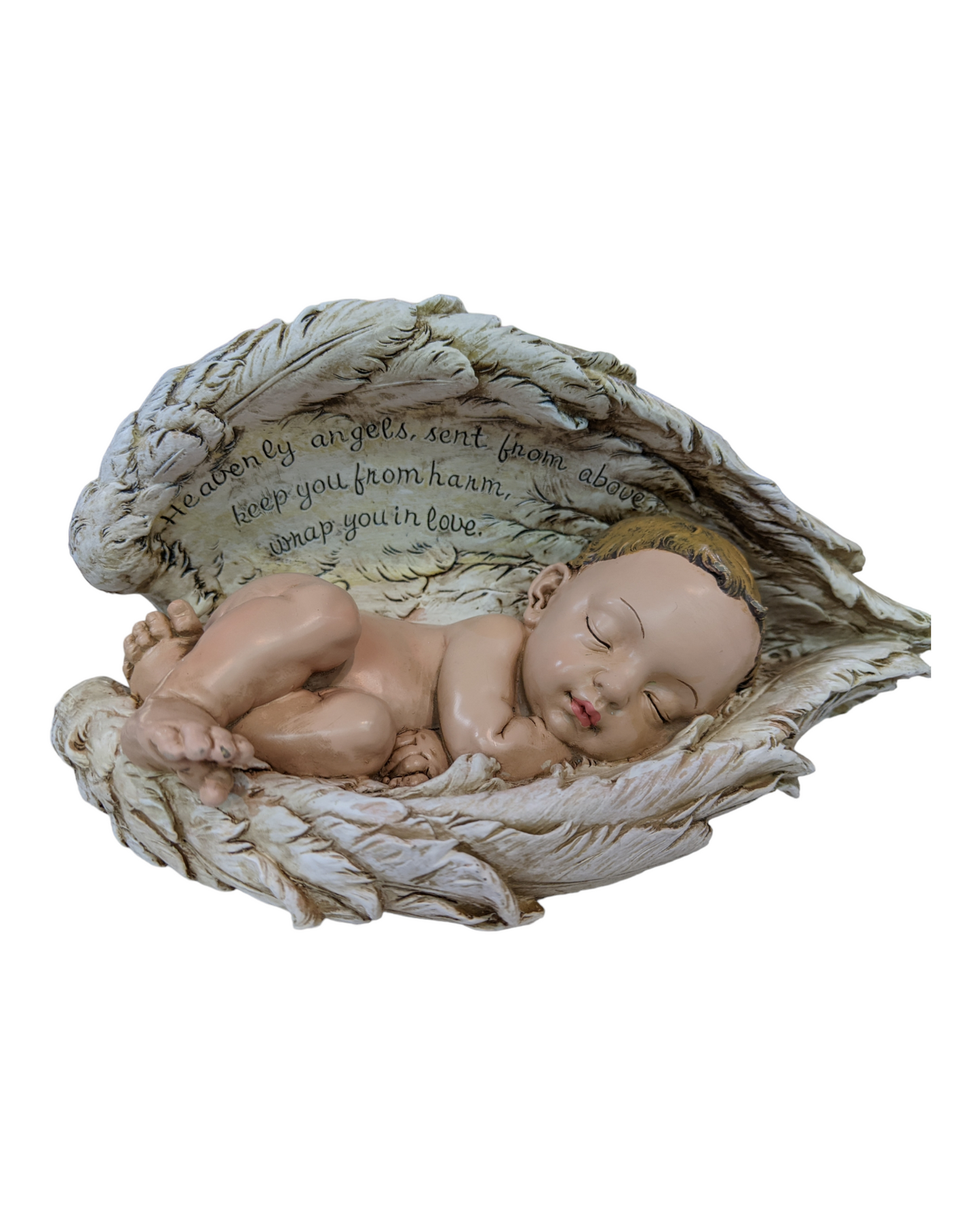 Sleeping Baby in Angel Wings