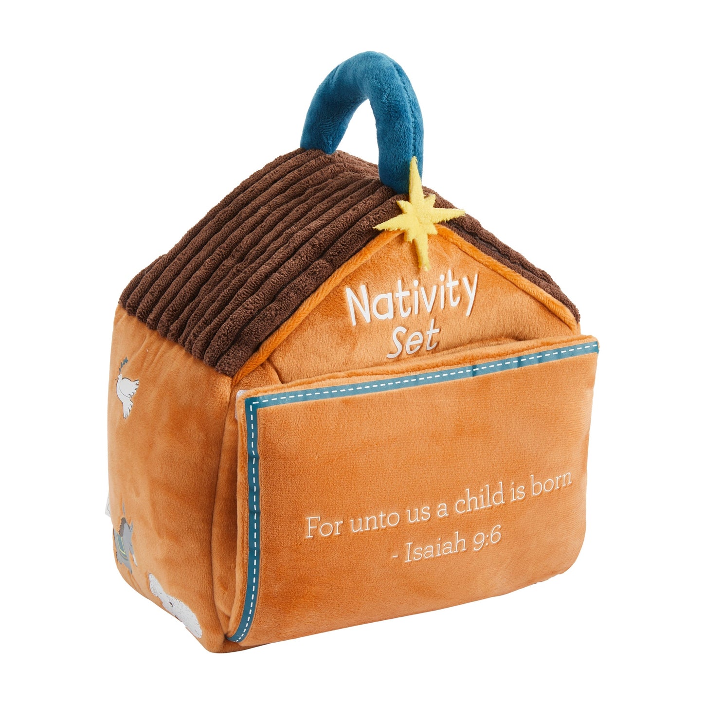 Plush Nativity Stable Playset by Mud Pie