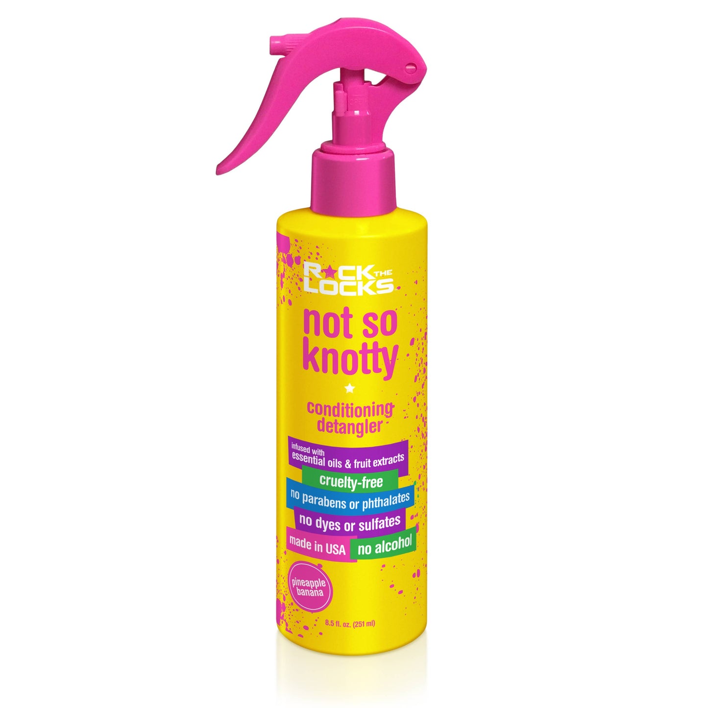 Rock The Locks Not so Knotty - Pineapple Banana Detangler