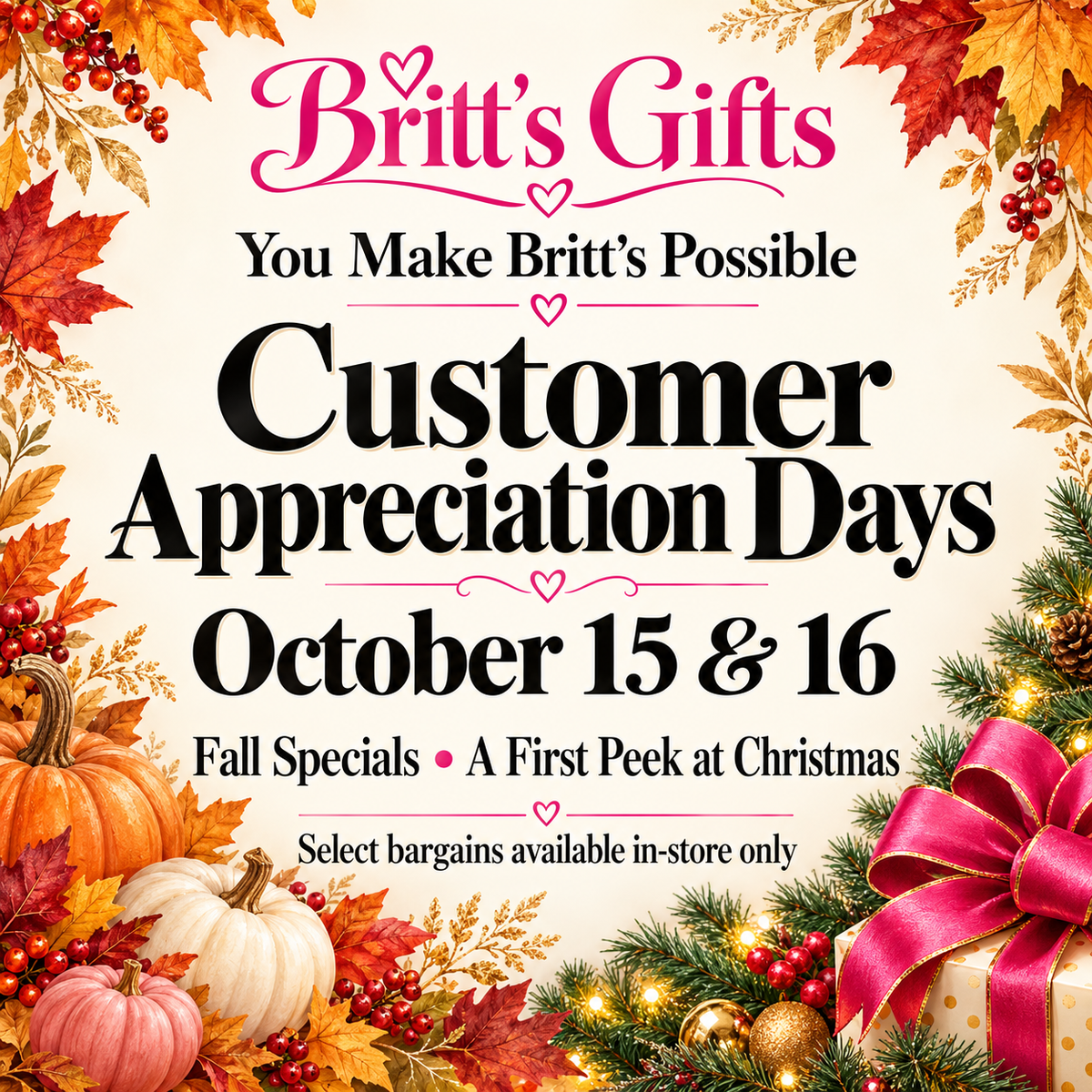 Customer Appreciation Days
