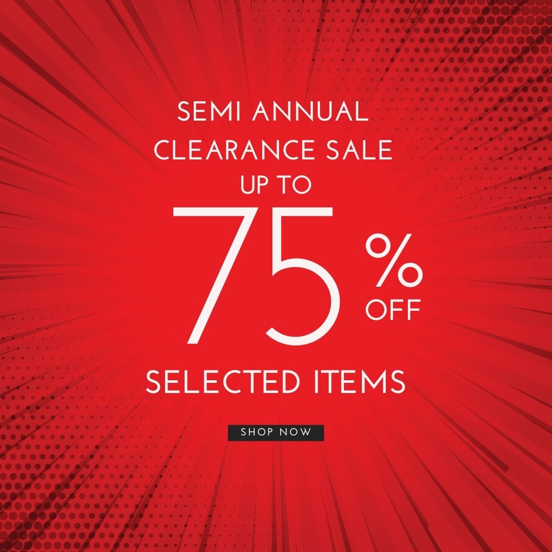 Semi Annual Clearance Sale January 2026