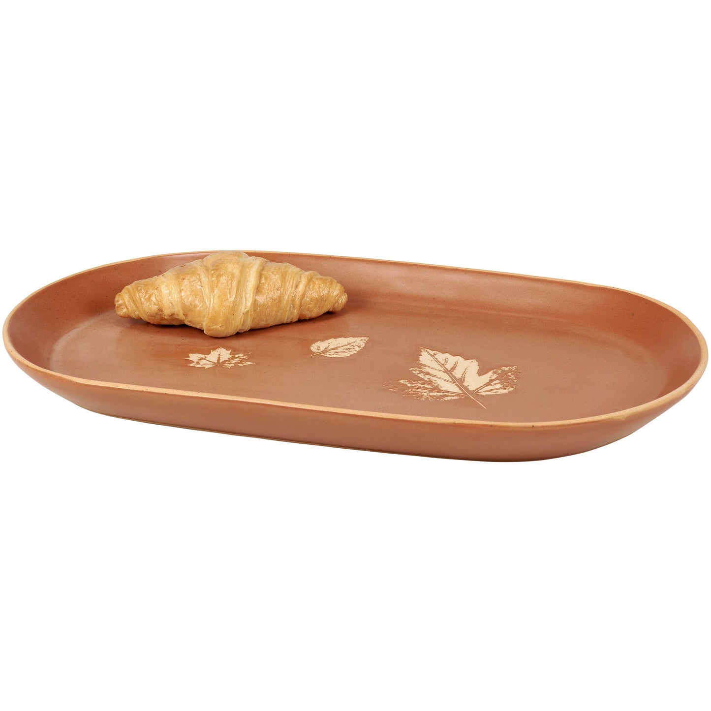 Fall Leaves Oval Platter