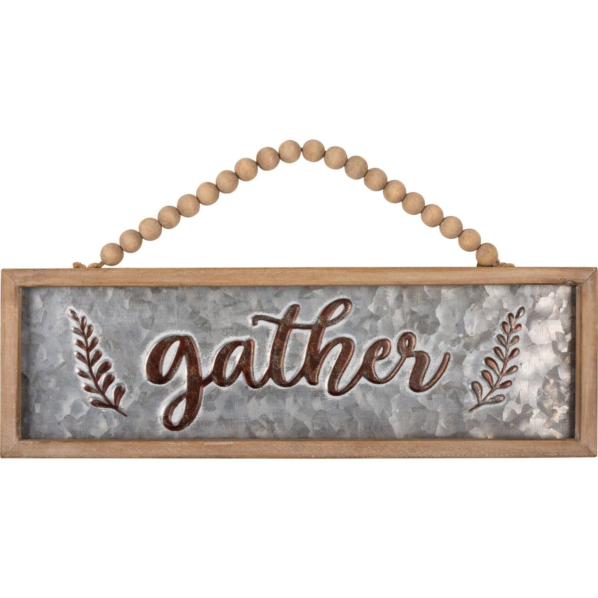 Thankful, Blessed & Gather Wood and Metal Fall Signs