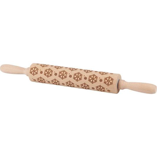 Snowflakes Large Rolling Pin