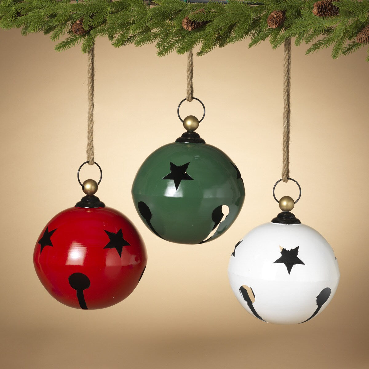 12.5" High Metal Jumbo Hanging Jingle Bell