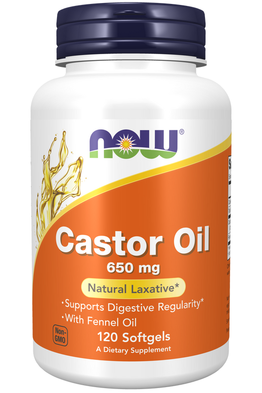 Castor Oil 650MG 120 Softgels