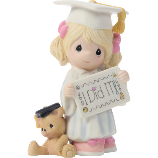 Precious Moments “I Did It!” Graduation Figurine (Girl)
