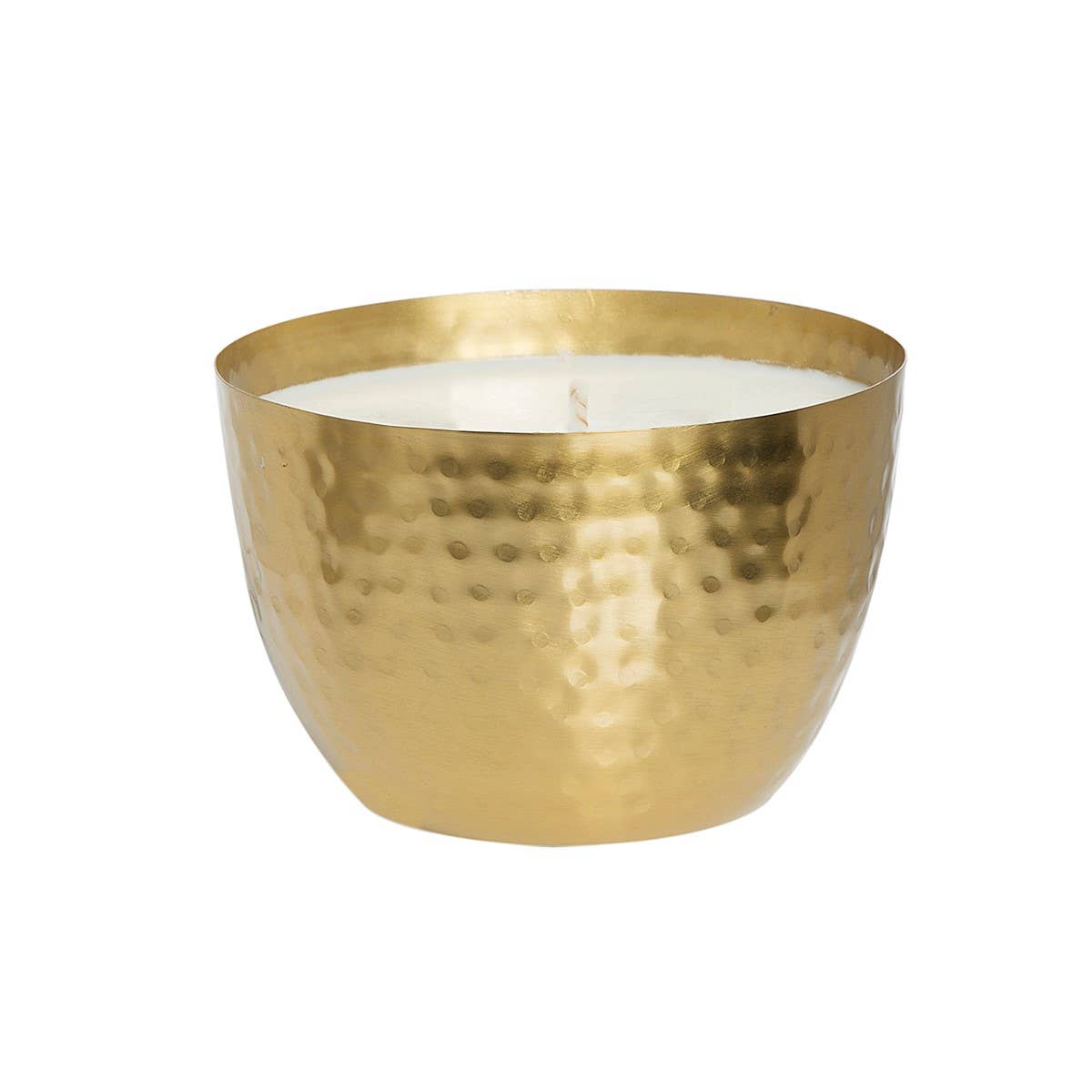 Pumpkin Chai Candle Gold ROUND Bowl 14oz