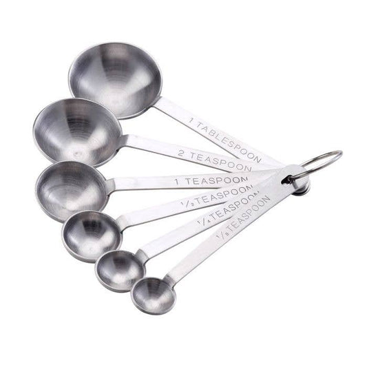 Mrs. Anderson's Stainless Steel Measuring Spoons 6 pc Set