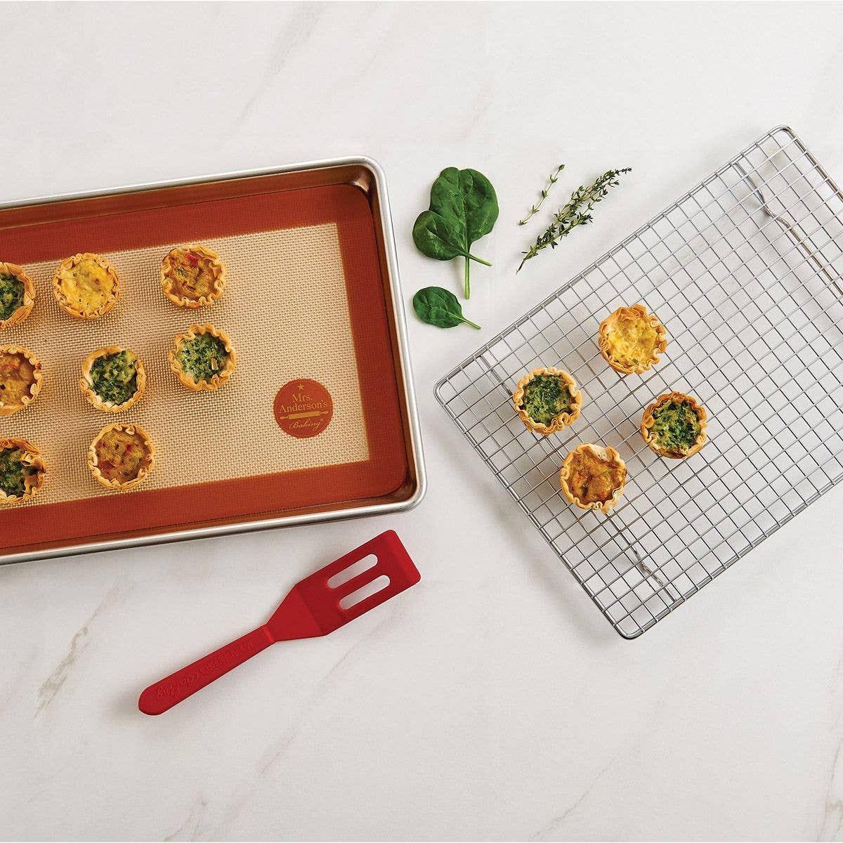Mrs. Anderson's Baking Quarter Size Rack, 12 x 8.5