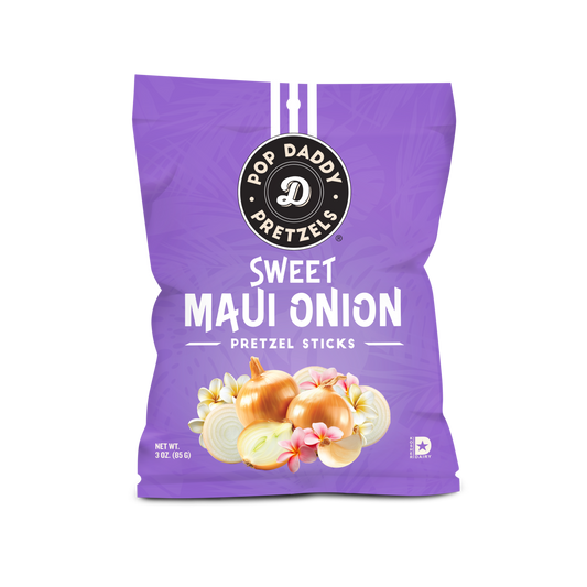 Seasoned Pretzels - 3oz - Sweet Maui Onion
