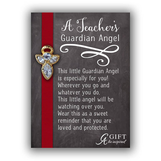 Teacher‘s Guardian Angel Pin
