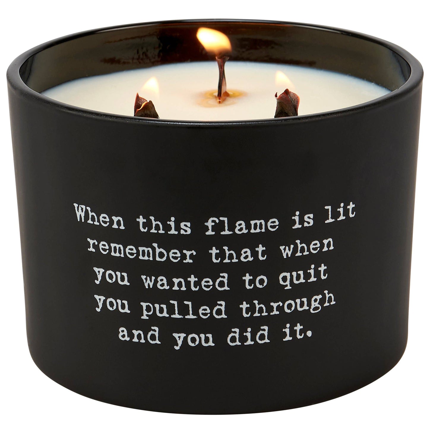 You Did It Poetry Candle - Champagne Scent