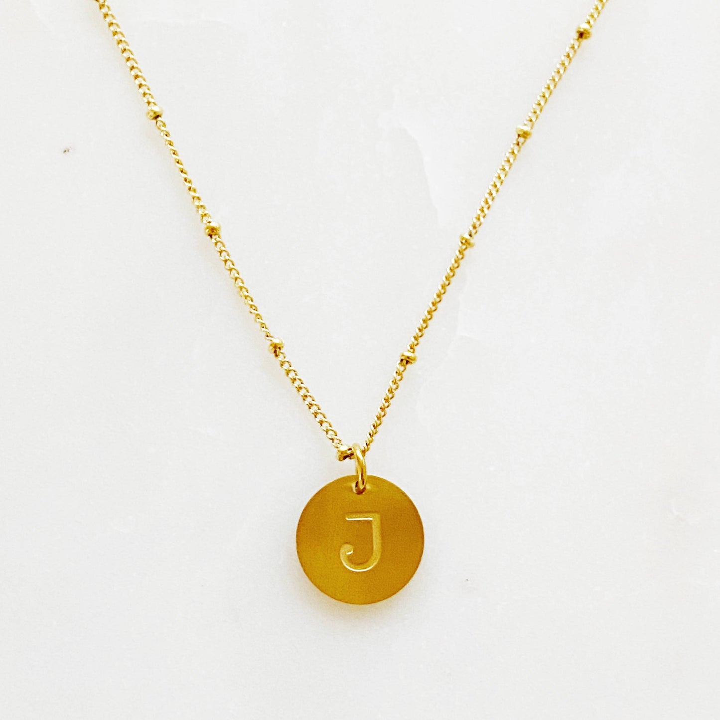 Charm Initial Necklace