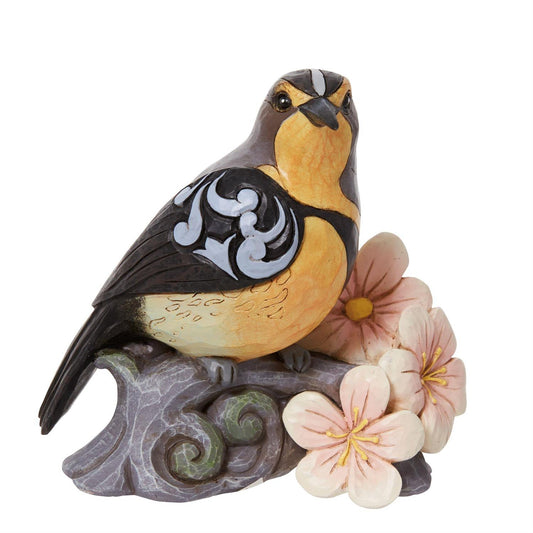 Jim Shore Meadowlark with Flowers Figurine – Grassland Beauty