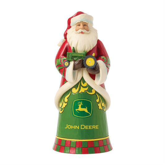 Jim Shore Santa with John Deere Tractor – Holiday Deere