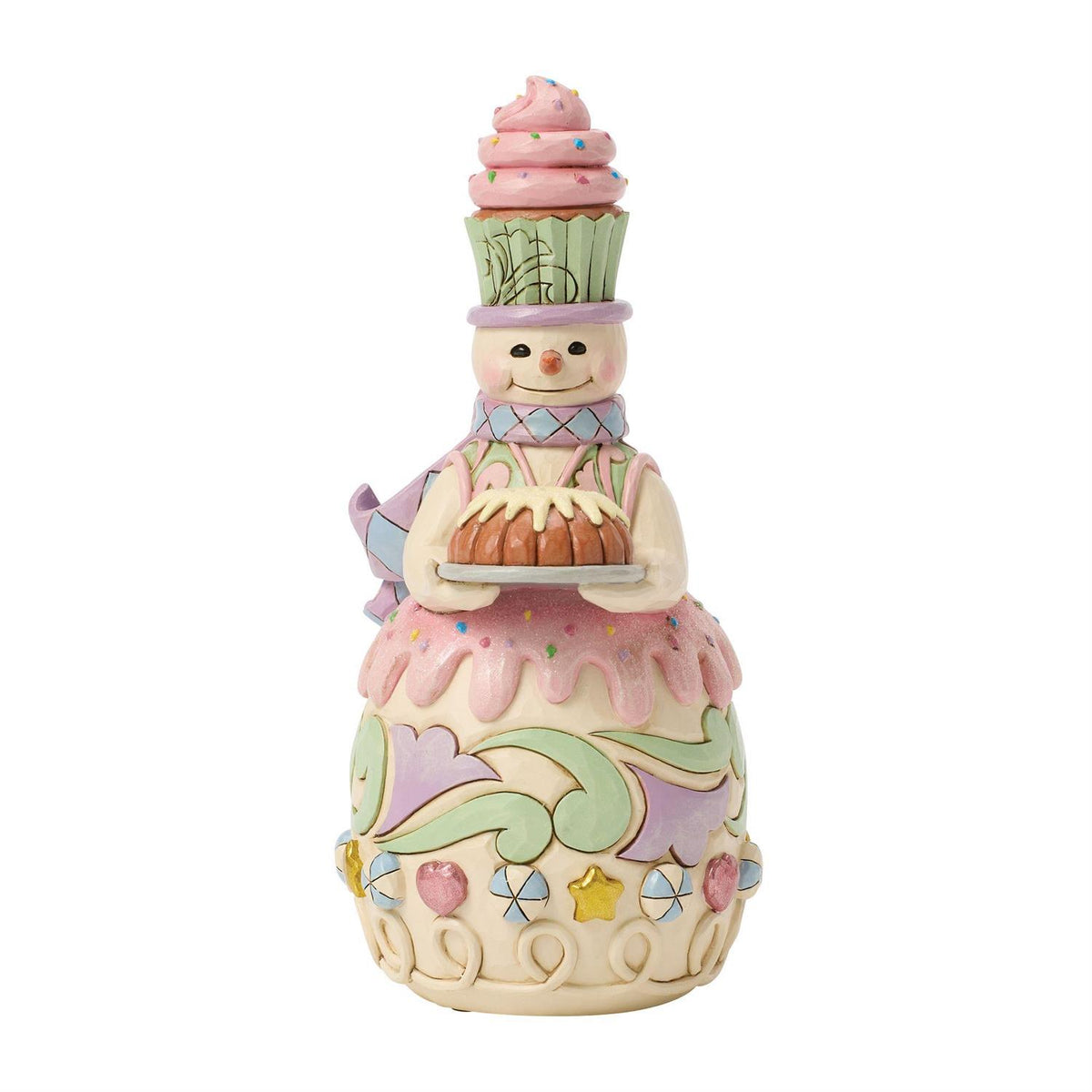 Jim Shore Sweets Snowman with Bundt Cake – Baked Just For You
