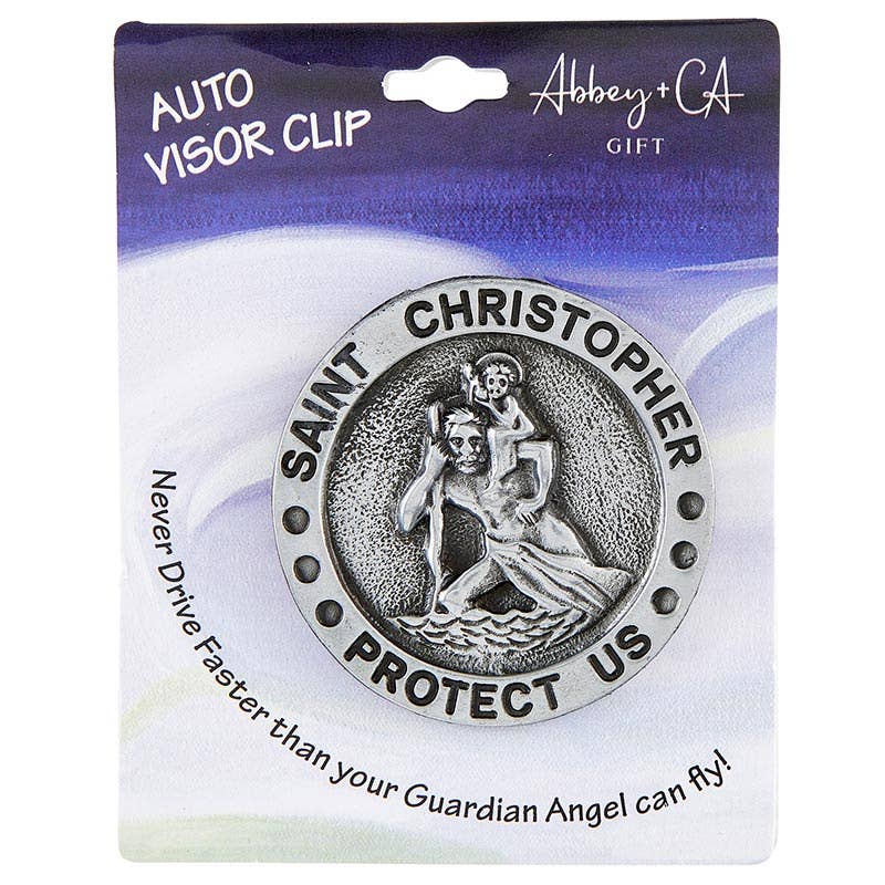 St. Christopher Visor Clip