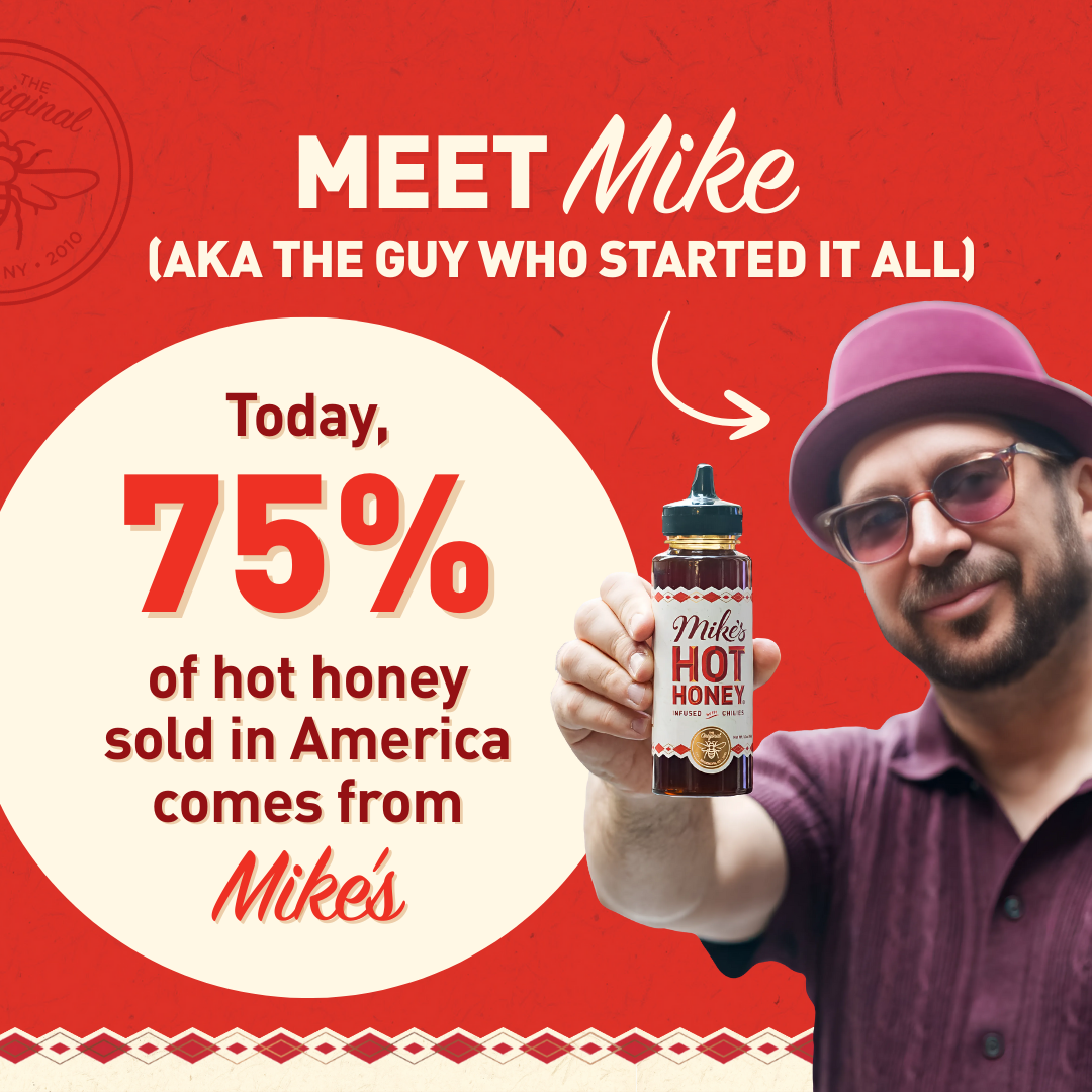 Mike's Hot Honey Extra Hot 12oz Squeeze Bottle