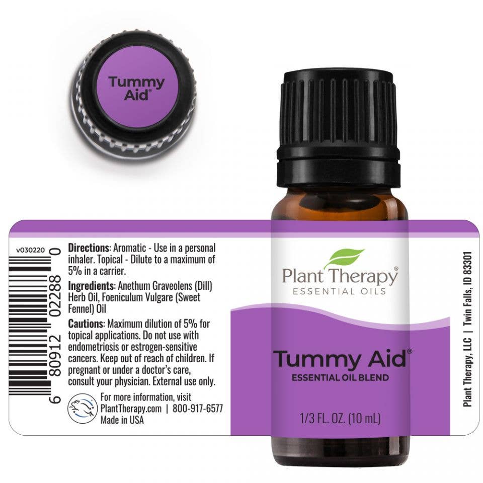 Tummy Aid Essential Oil Blend 10 mL