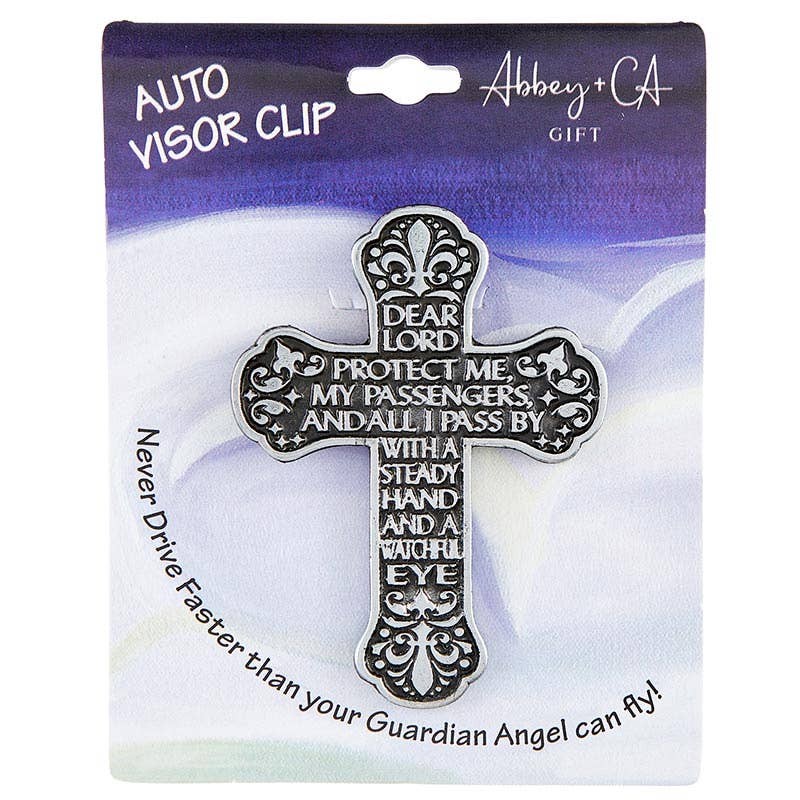 Motorist Prayer Crs Visor Clip