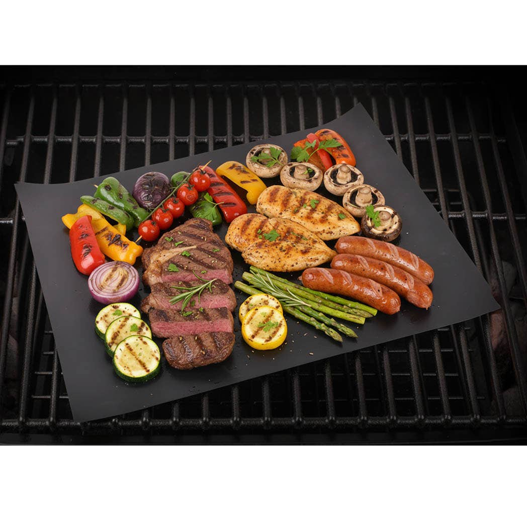 Reusable Non-Stick Grill Mat set of 4