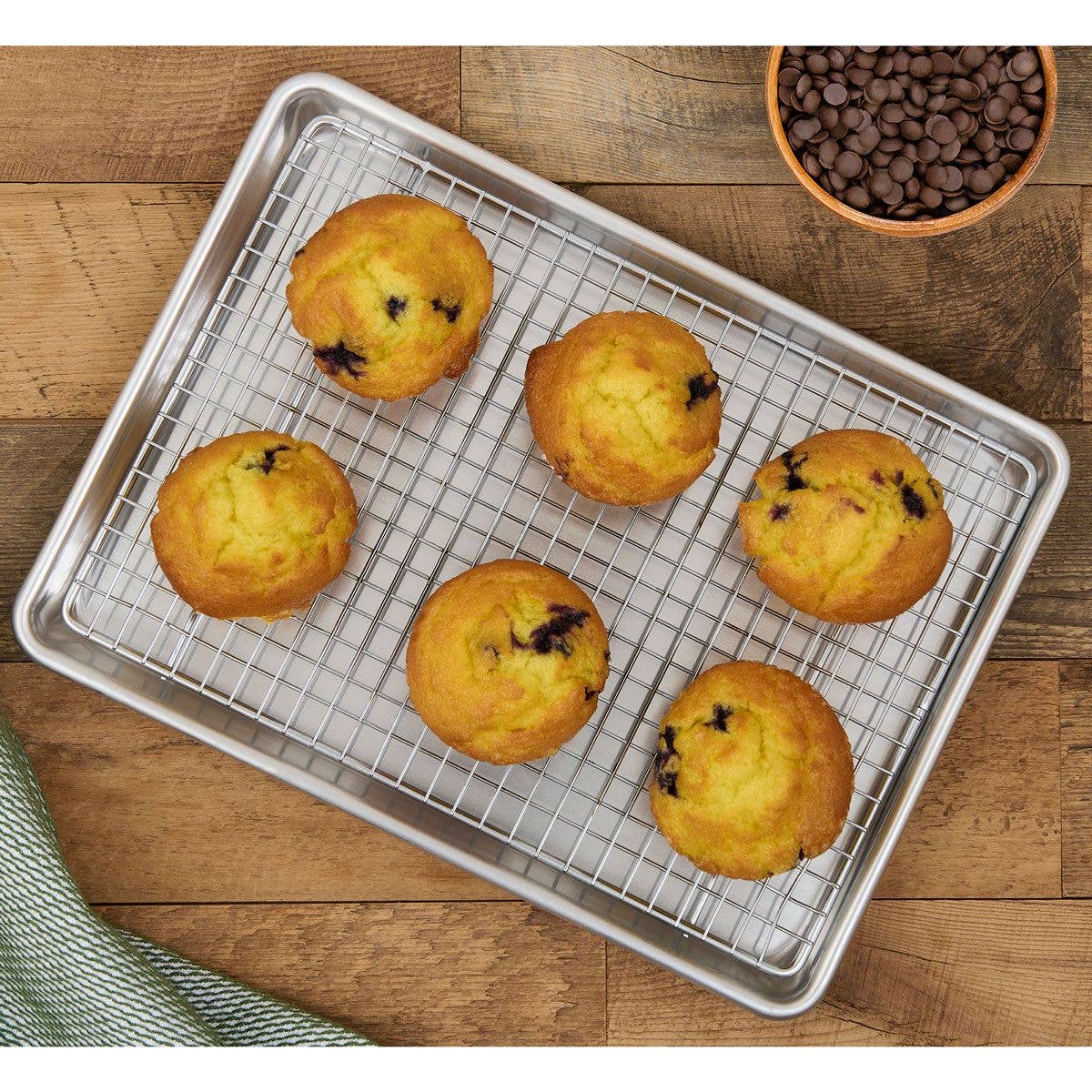 Mrs. Anderson's Baking Quarter Size Rack, 12 x 8.5