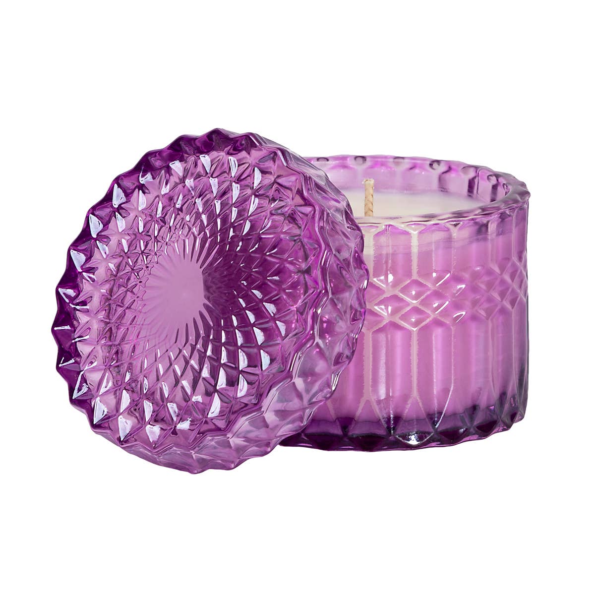 Spa Holiday Petite Shimmer Candle – Lavender & Chamomile (8 oz)
