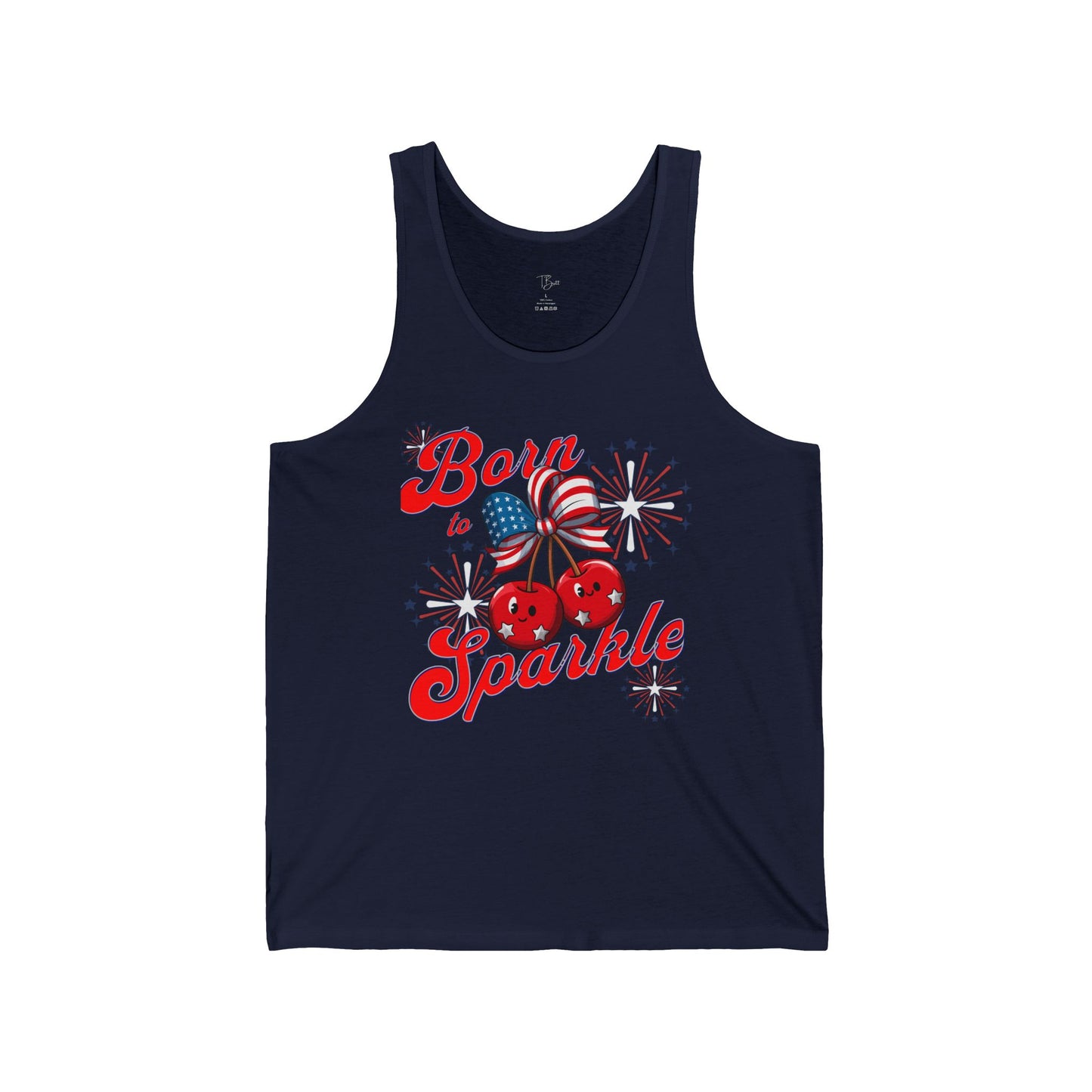 Born to Sparkle 4th of July Patriotic Tank, Cute Summer Top, Festival Wear, Independence Day Outfit, Fireworks [...]