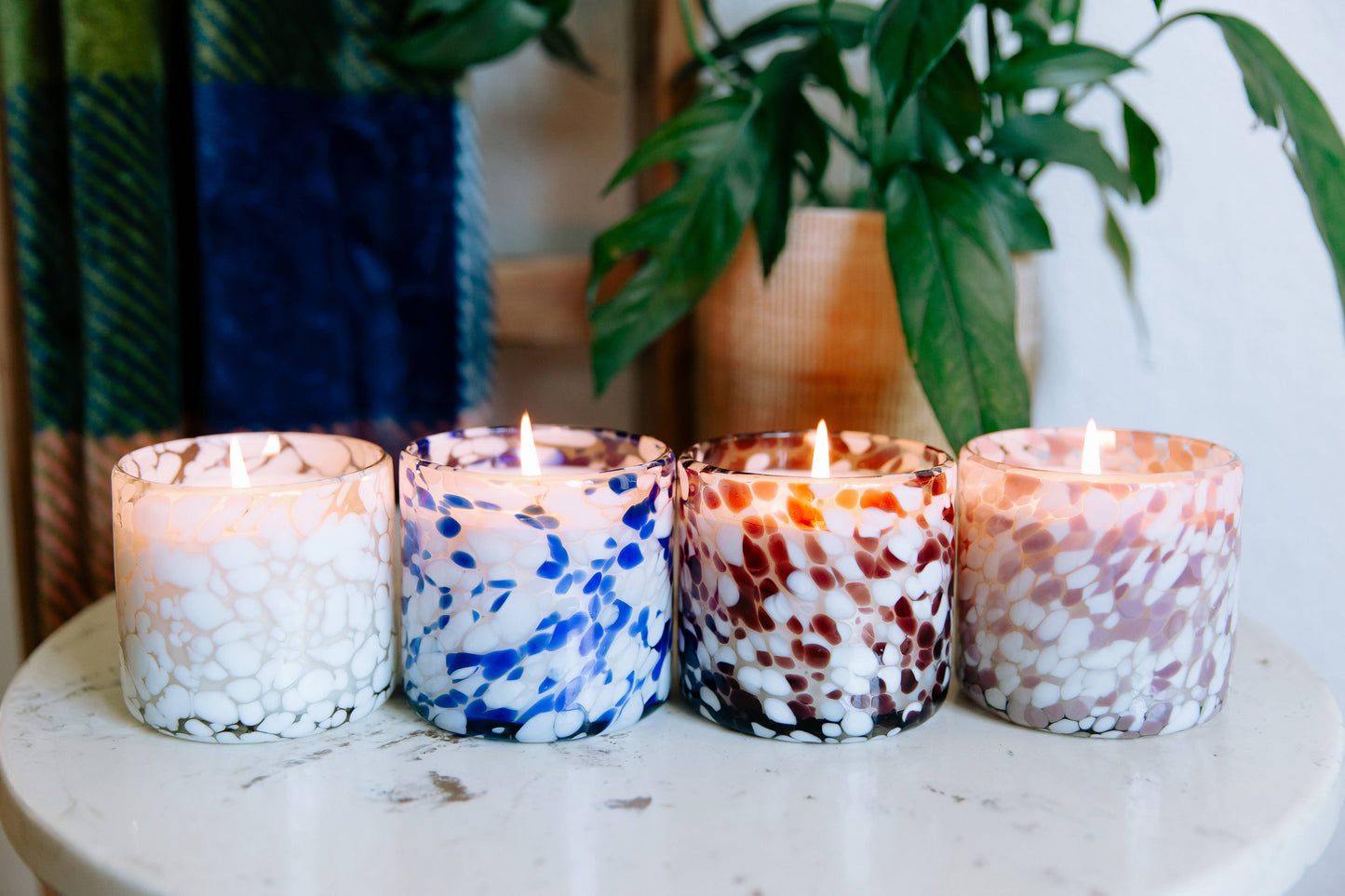 Ocean Breeze Confetti Candle – Bergamot &amp; White Lily (10 oz)