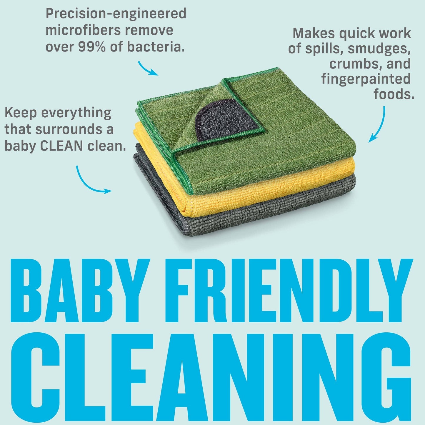 Baby Gear Cleaning Cloth Kit