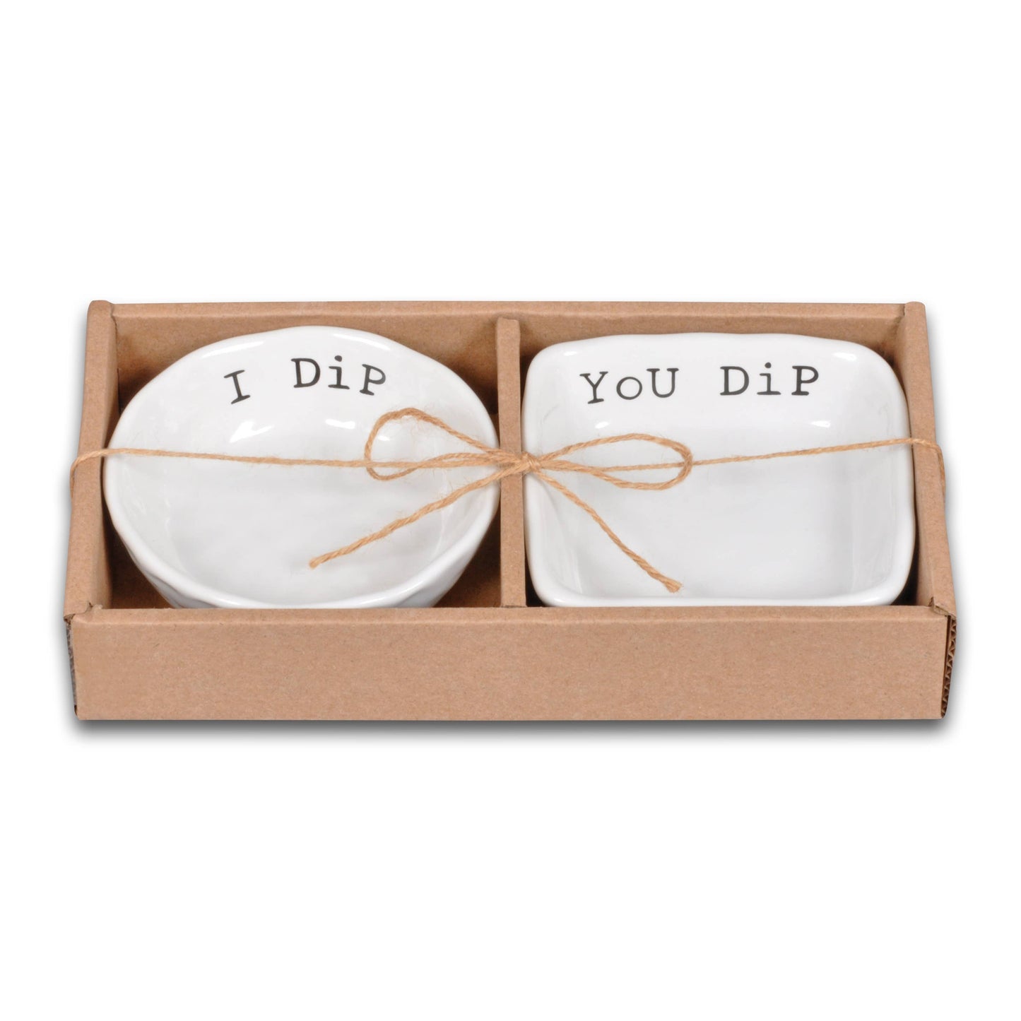 🫕 “I Dip – You Dip” Ceramic Dip Set – Magnolia Lane