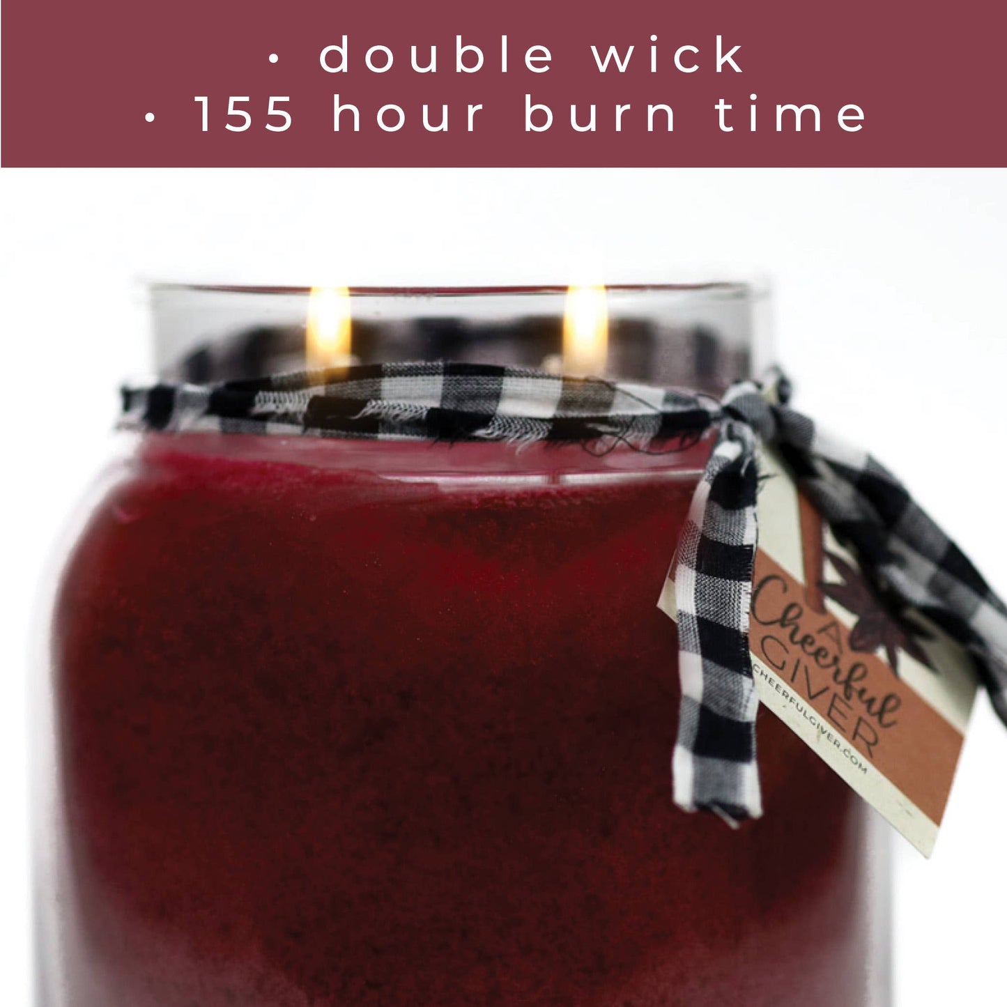 Cheerful Giver Cranberry Orange Spice Candle – 34oz Papa