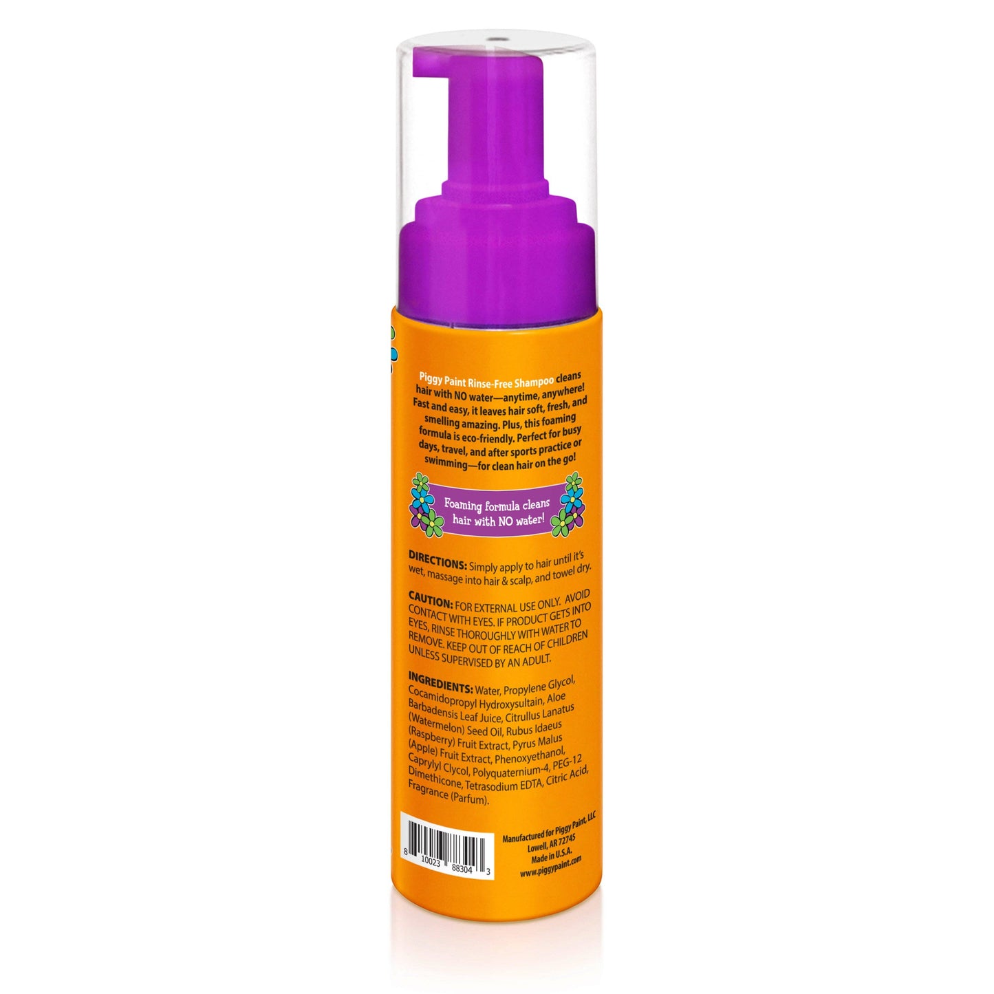 Super Citrus Foaming Rinse Free Shampoo Non-toxic Hair Care