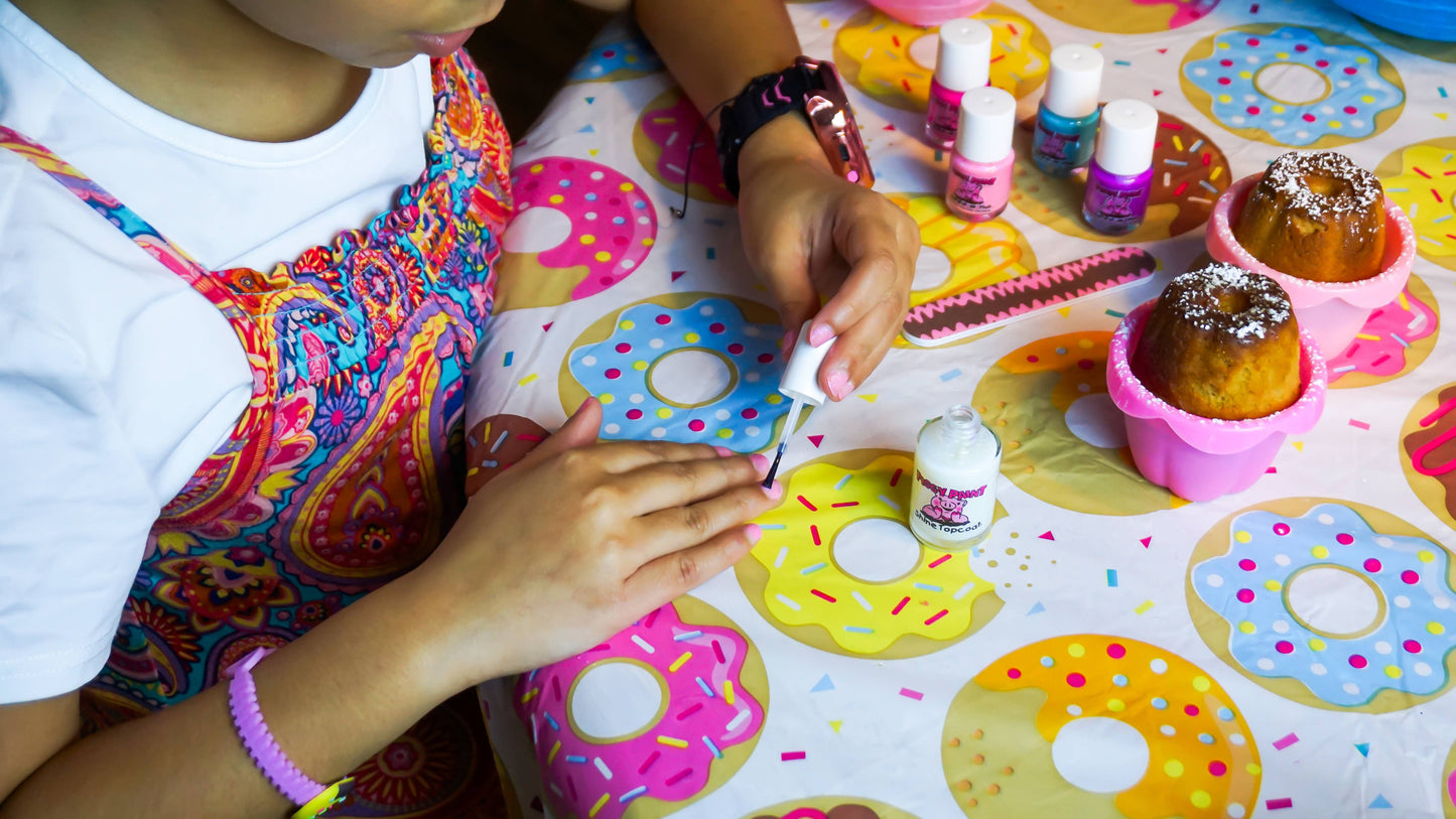 Shine Topcoat Non-Toxic Kids Nail Polish by Piggy Paint