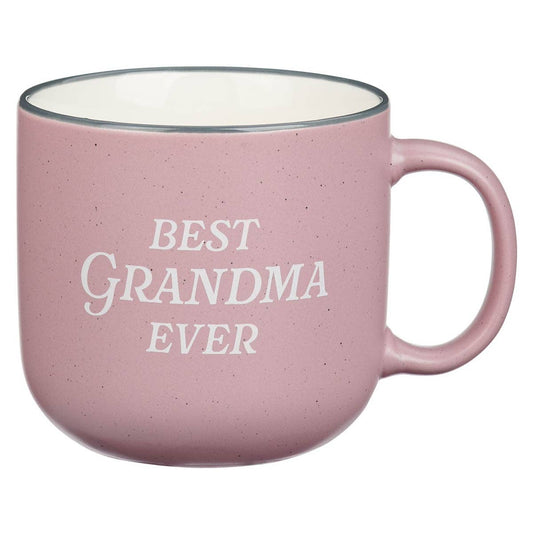 Best Grandma Ever – Pink Ceramic Mug - Psalm 103:17