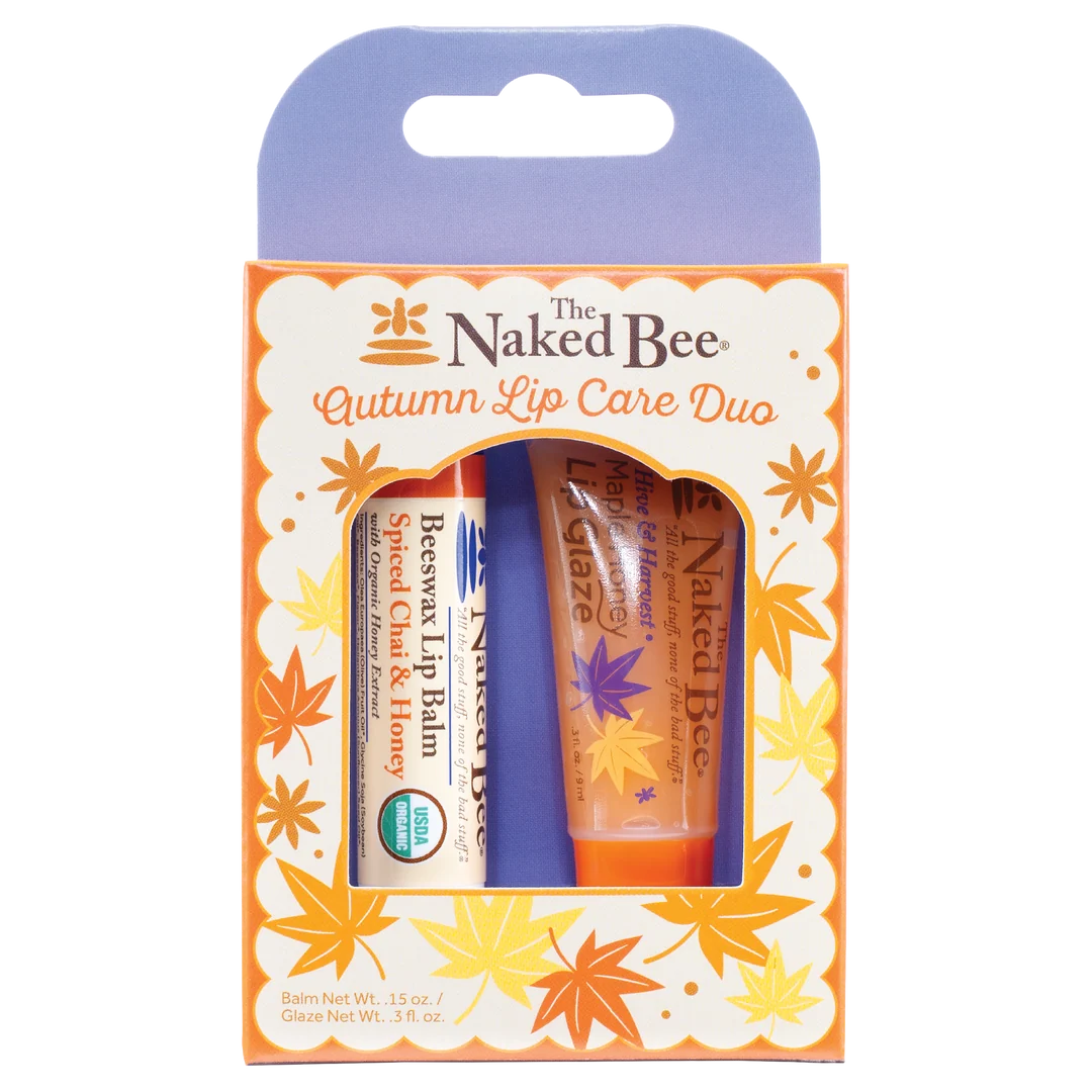 Autumn Lip Care Duo by The Naked Bee