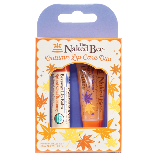 Autumn Lip Care Duo by The Naked Bee