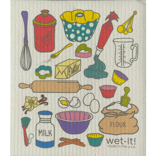 Baking Time Confetti Swedish Cloth – Wet-It!