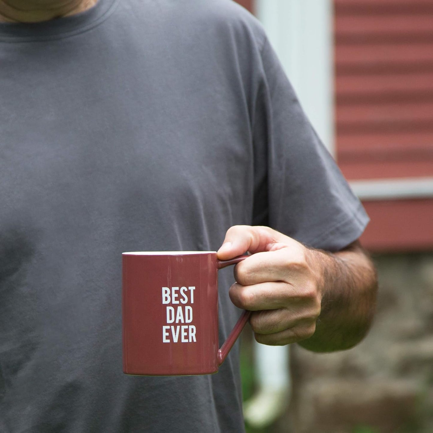 Best Dad Ever Stoneware Coffee Mug