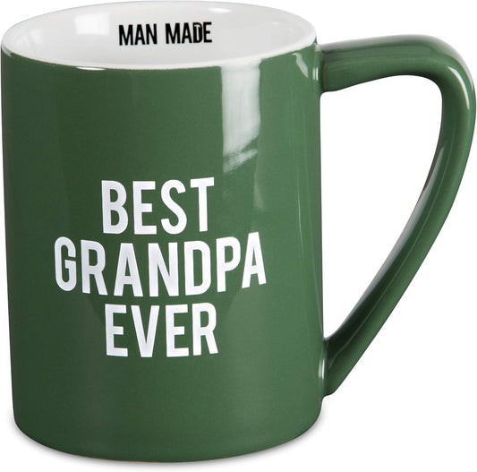 Best Grandpa Ever Stoneware Coffee Mug