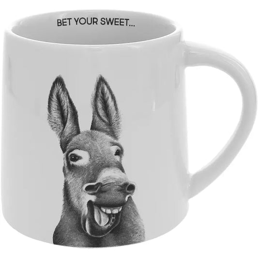 “Bet Your Sweet…” Donkey Mug – Funny Coffee Mug