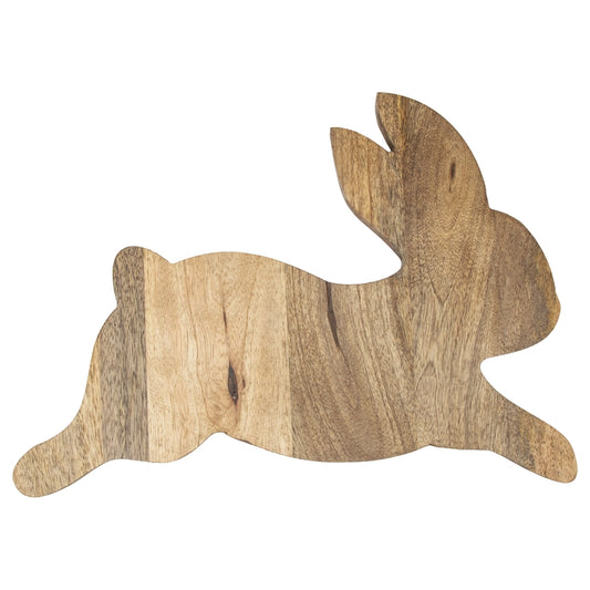 Bunny Mango Wood Cutting Board — 14"